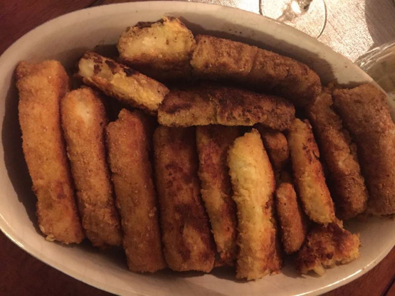 Bilde av vegetarisk makaronifisk i en ildfast form.