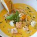 deilig fiskesuppe klar til servering