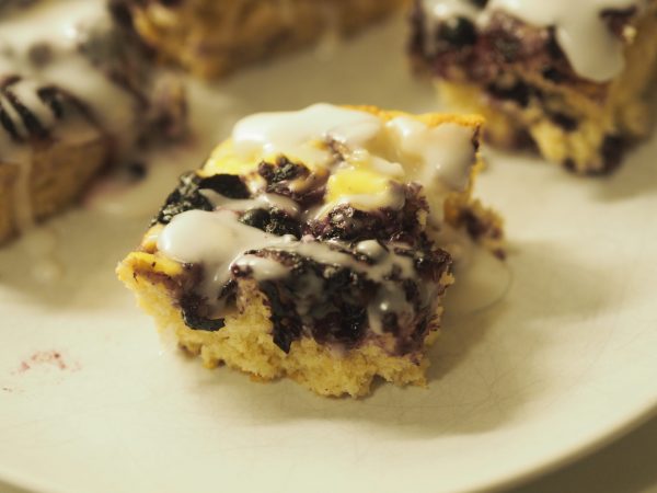 Bollefocaccia med tangzhong, klar til å spises