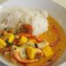 torsk i rød curry